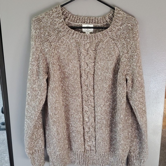 St. John's Bay Sweaters - St. John's Bay Cable Knit Crewneck Sweater